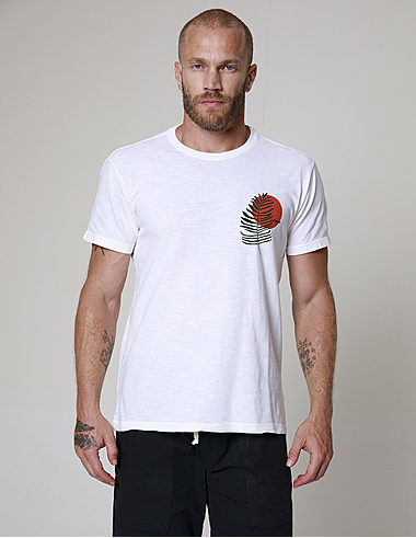 imagem de T-shirt Ramo e Sol Off White