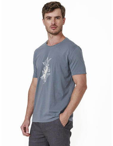 imagem de T-shirt Silk Flower  Grafite