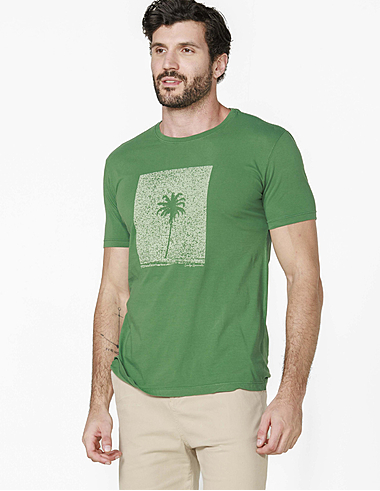 imagem de T-Shirt Silk Palm Verde
