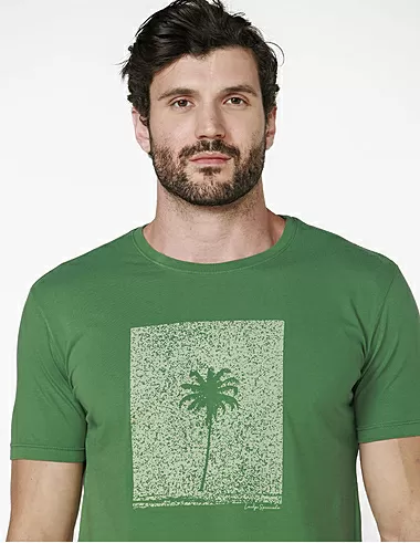 imagem de T-Shirt Silk Palm Verde
