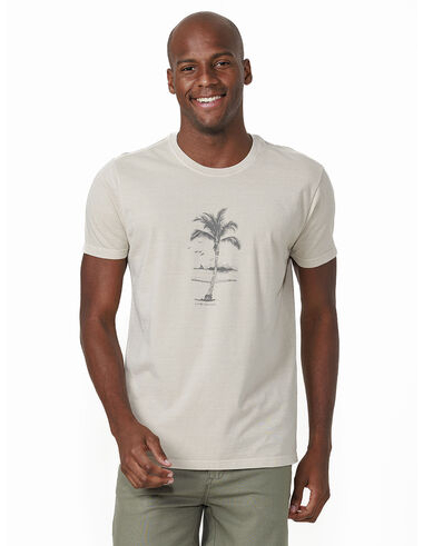 imagem de T-shirt Silk Palmeira