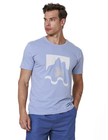 imagem de T-shirt Silk Rio Azul