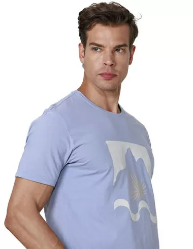 imagem de T-shirt Silk Rio Azul