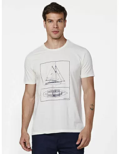 imagem de T-Shirt Silk Sailboat