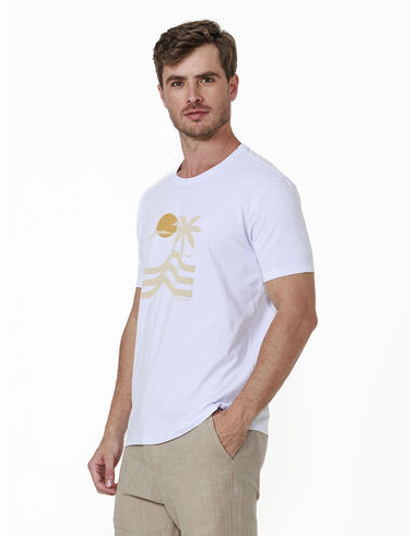 imagem de T-Shirt Silk Scenario Branco
