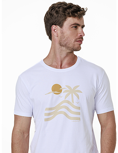 imagem de T-Shirt Silk Scenario Branco