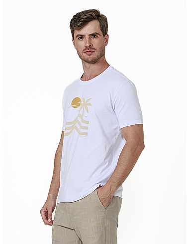 imagem de T-Shirt Silk Scenario Branco