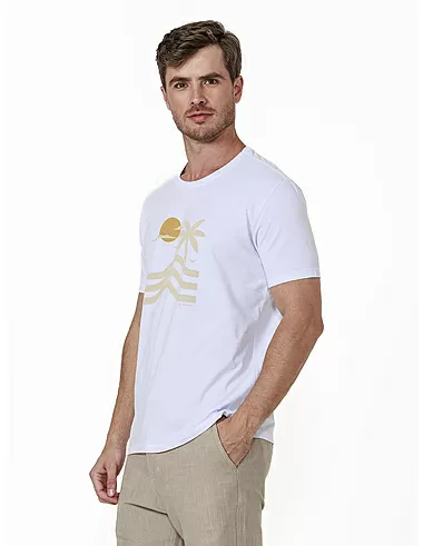 imagem de T-Shirt Silk Scenario Branco