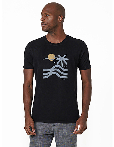 imagem de T-Shirt Silk Scenario Preto