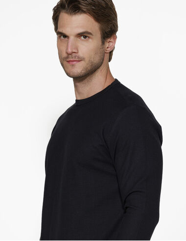 imagem de T-Shirt Waffle Preto