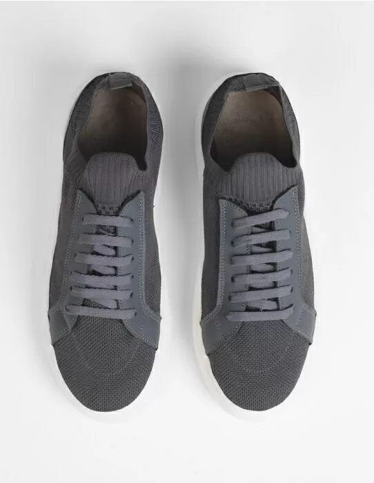 imagem do produto Tnis Knit Couro Bono