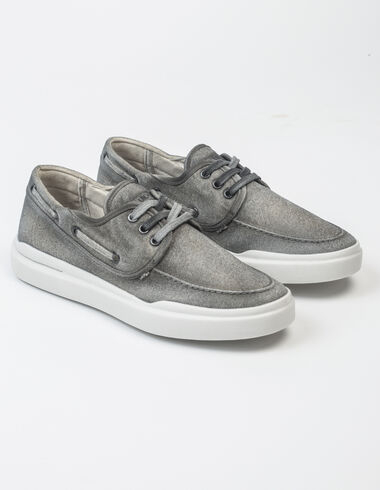 imagem de Topsider Lona Stone Malibu Cinza Mescla