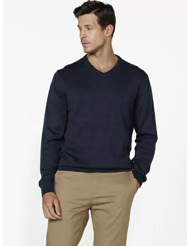 imagem de Tricot Gola V Noruega