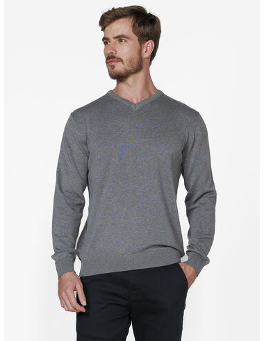 imagem de Tricot Gola V Noruega