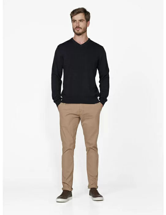 imagem do produto Tricot Gola V Noruega
