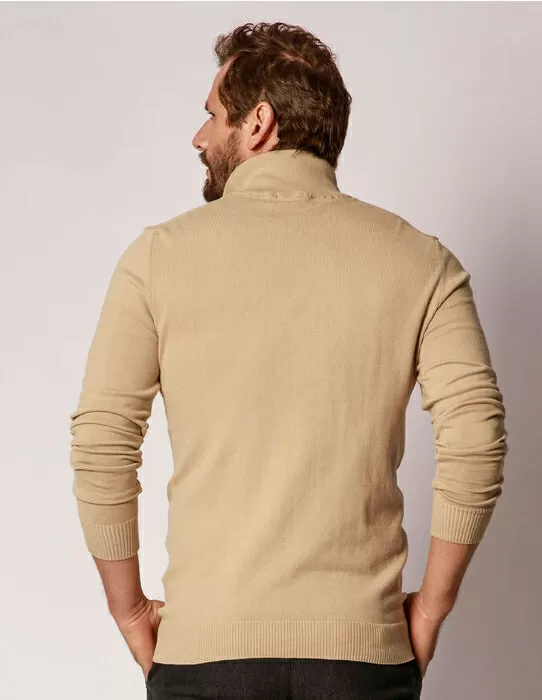 imagem do produto Tricot Liso Meio Zper