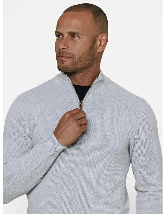 imagem do produto Tricot Meio Zper Piquet Estnia