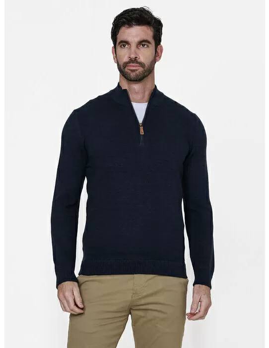 imagem do produto Tricot Meio Zper Piquet Estnia