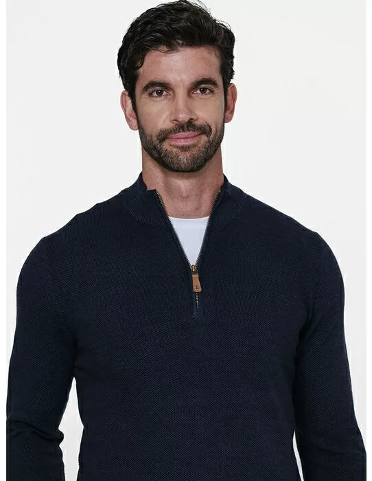 imagem do produto Tricot Meio Zper Piquet Estnia