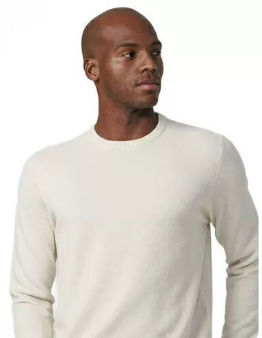 imagem de Tricot Pinpont Mallow Off White