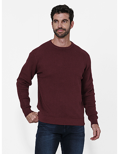 imagem de Tricot Quadrilê Polônia  Vinho