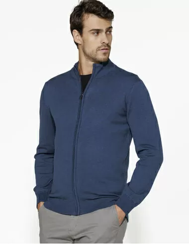 imagem de Tricot Zper Highlands ndigo
