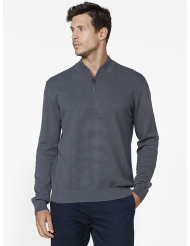 imagem de Tricot Zíper Piquet Letônia